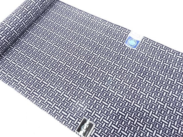 Japanese Kimono / Tsumugi Omeshi Cotton